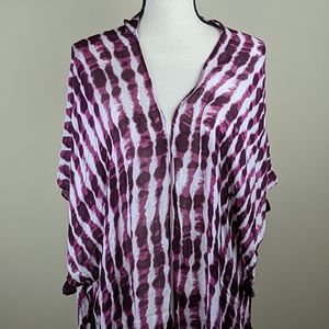 ⚡ NWT Mudd floor length flowy open front top